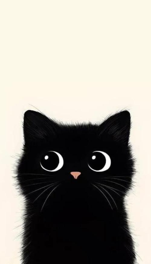 Hình nền điện thoại, zalo ảnh mèo chibi anime cute