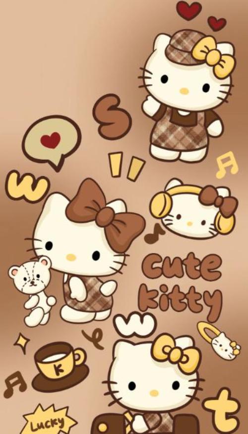 Hình nền điện thoại, zalo ảnh mèo chibi anime cute