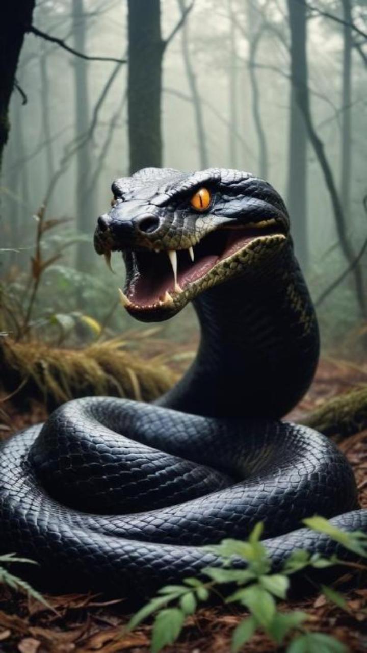 Ảnh con rắn ngầu làm hình nền điện thoại cực xịn 