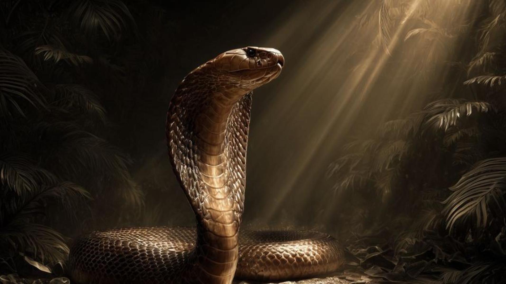 Hình nền ngầu hình con rắn miễn phí tải về 