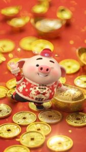 Hình nền heo cute dễ thương