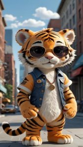 Hình nền điện thoại hổ cute