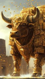 Hình nền trâu 3D đẹp lung linh