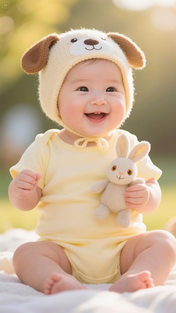Hình nền bé trai cười tươi