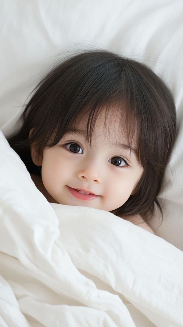 Hình nền bé gái cười